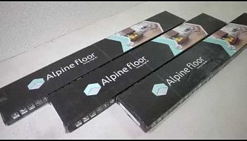 Укладка винилового ламината ALPINE FLOOR на наливной пол