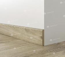 плинтус напольный Parquet Light Дуб Натуральный Отбеленный высота 80 мм. глубина  мм