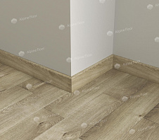 плинтус напольный Parquet Light Дуб Натуральный Отбеленный высота 80 мм. глубина  мм