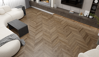 Как уложить кварцвинил елочкой?