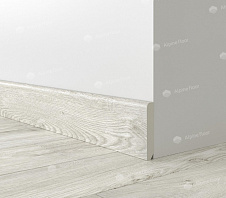плинтус напольный Parquet Light Снежный высота 80 мм. глубина  мм