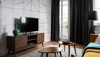 PARQUET LIGHT в ретро интерьере