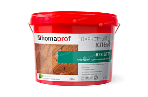 Изображение Паркетный клей Homakoll homaprof 878 STP - 10 кг